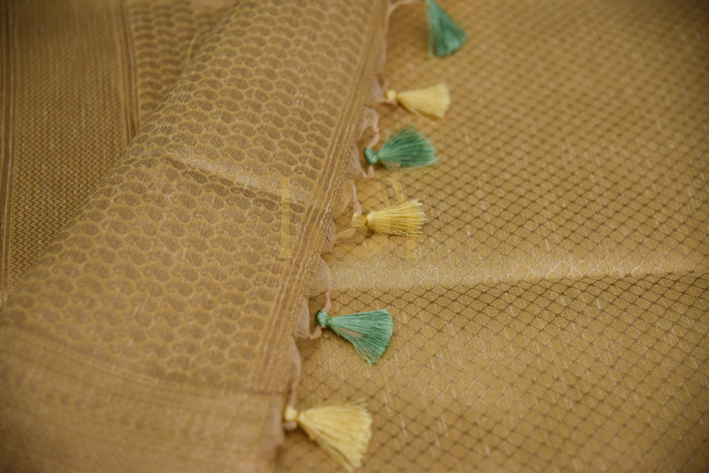 Chandheri linen silk