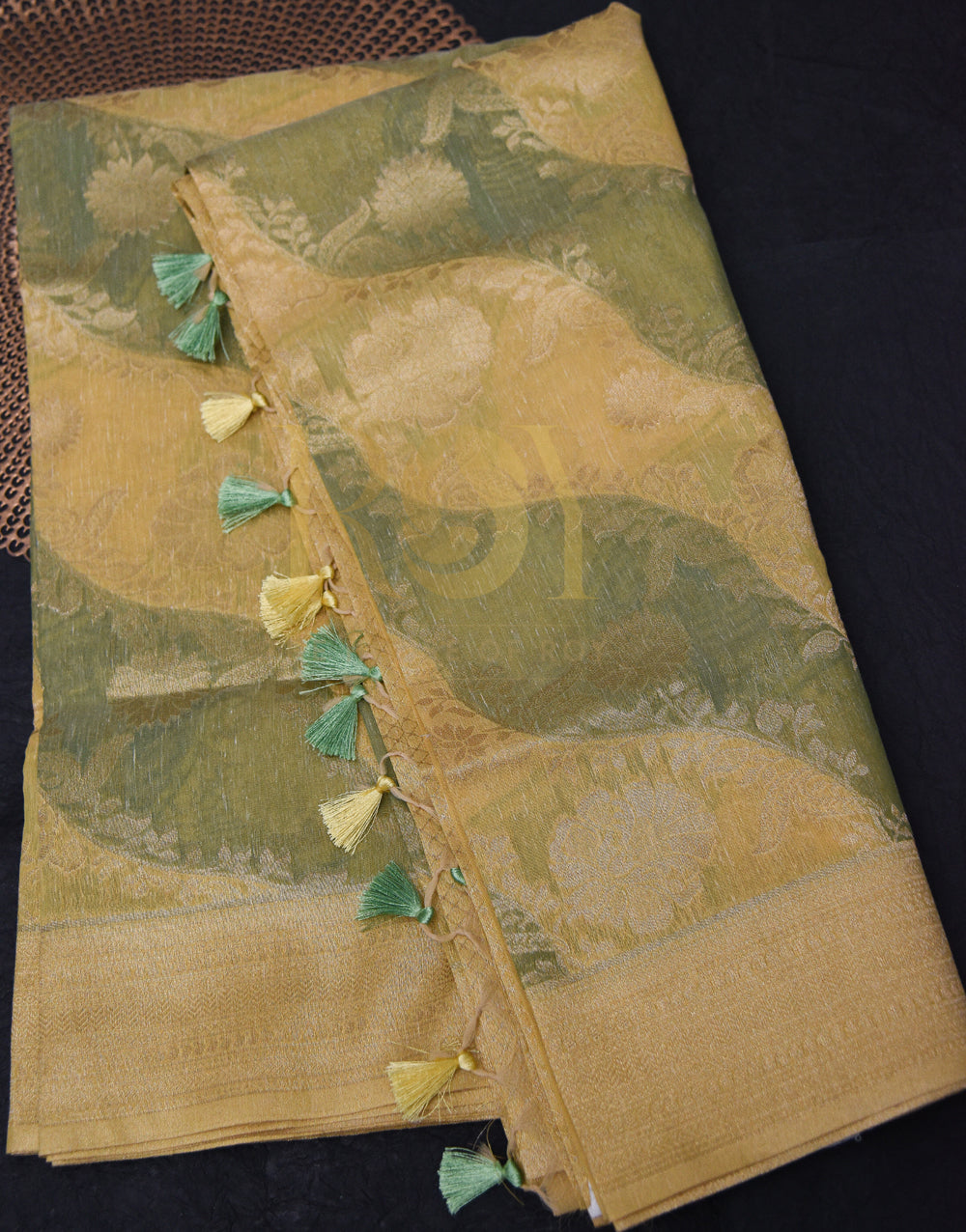 Chandheri linen silk