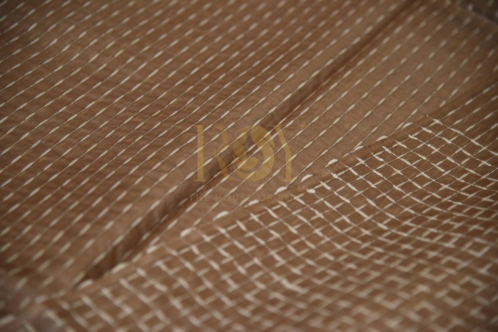 Tussar silk beige