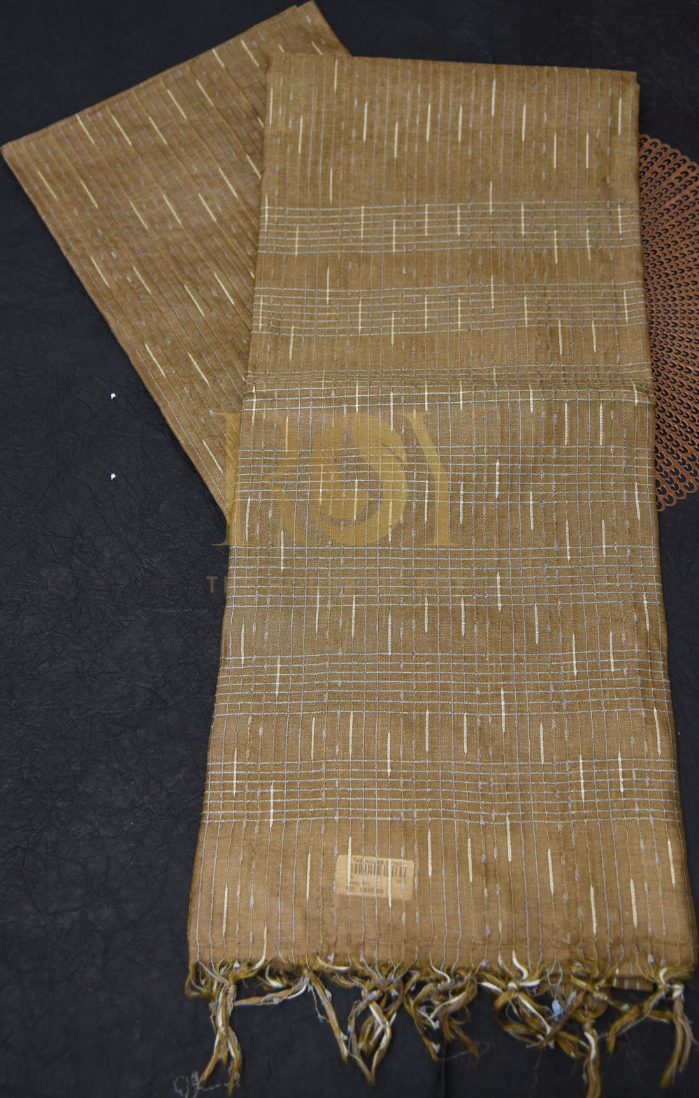 Tussar Silk gold