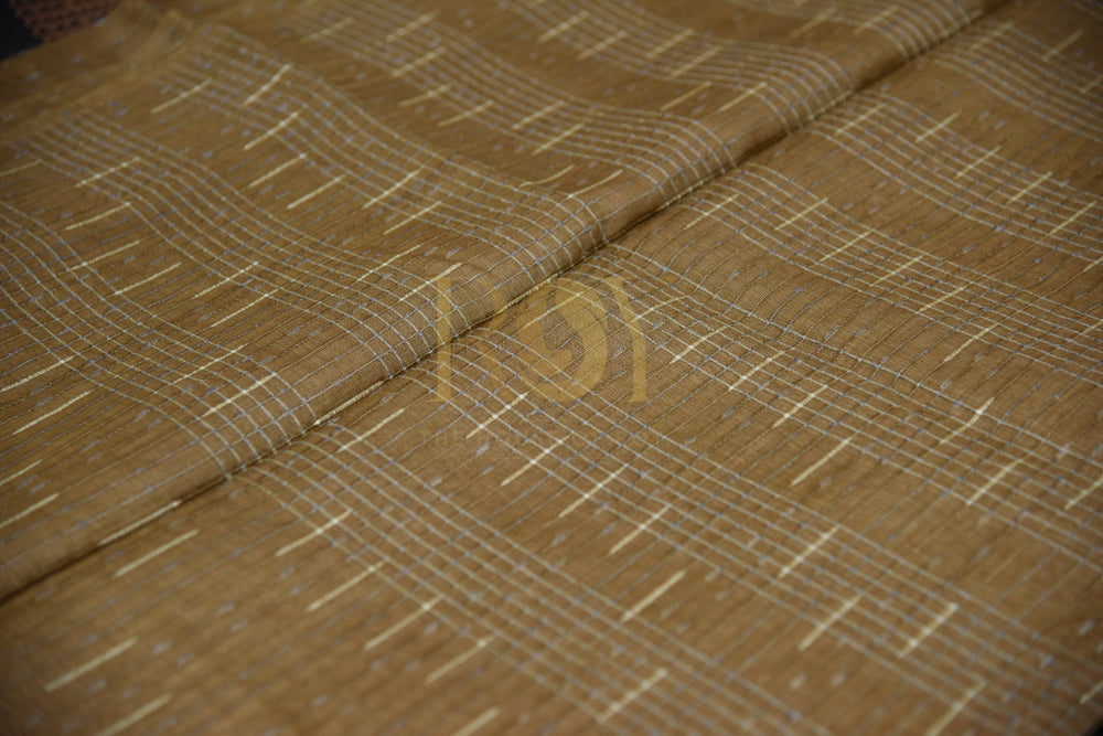 Tussar Silk gold