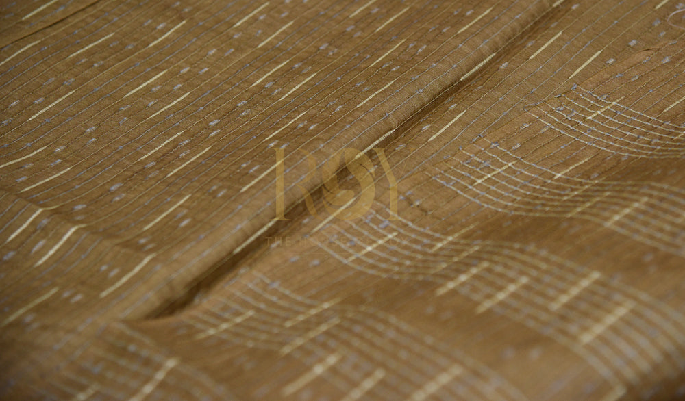 Tussar Silk gold